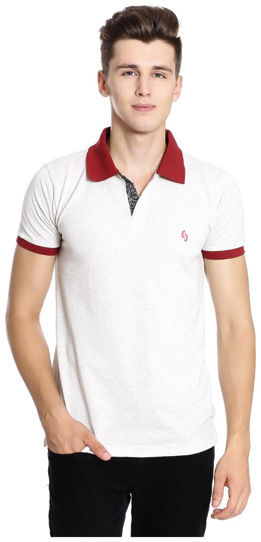 

Nucode Men Multi Regular fit Cotton Polo collar T-Shirt - Pack Of 1