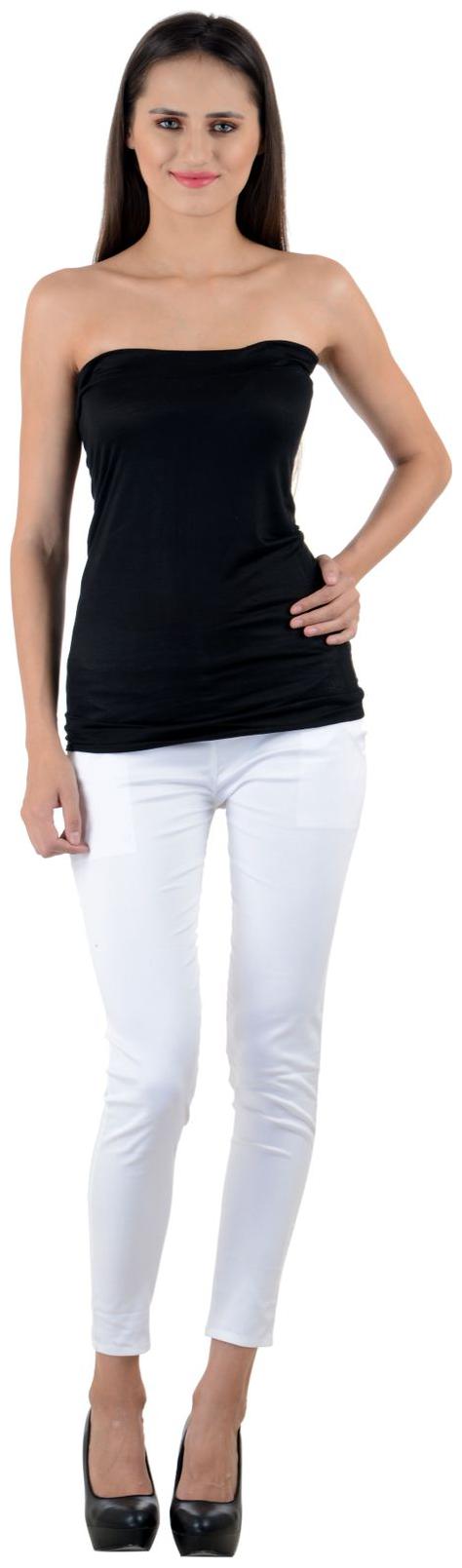 

NumBrave Women s Black Tube Top