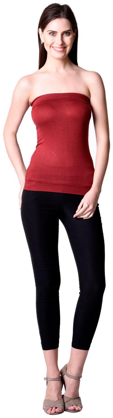

NumBrave Women s Maroon Tube Top
