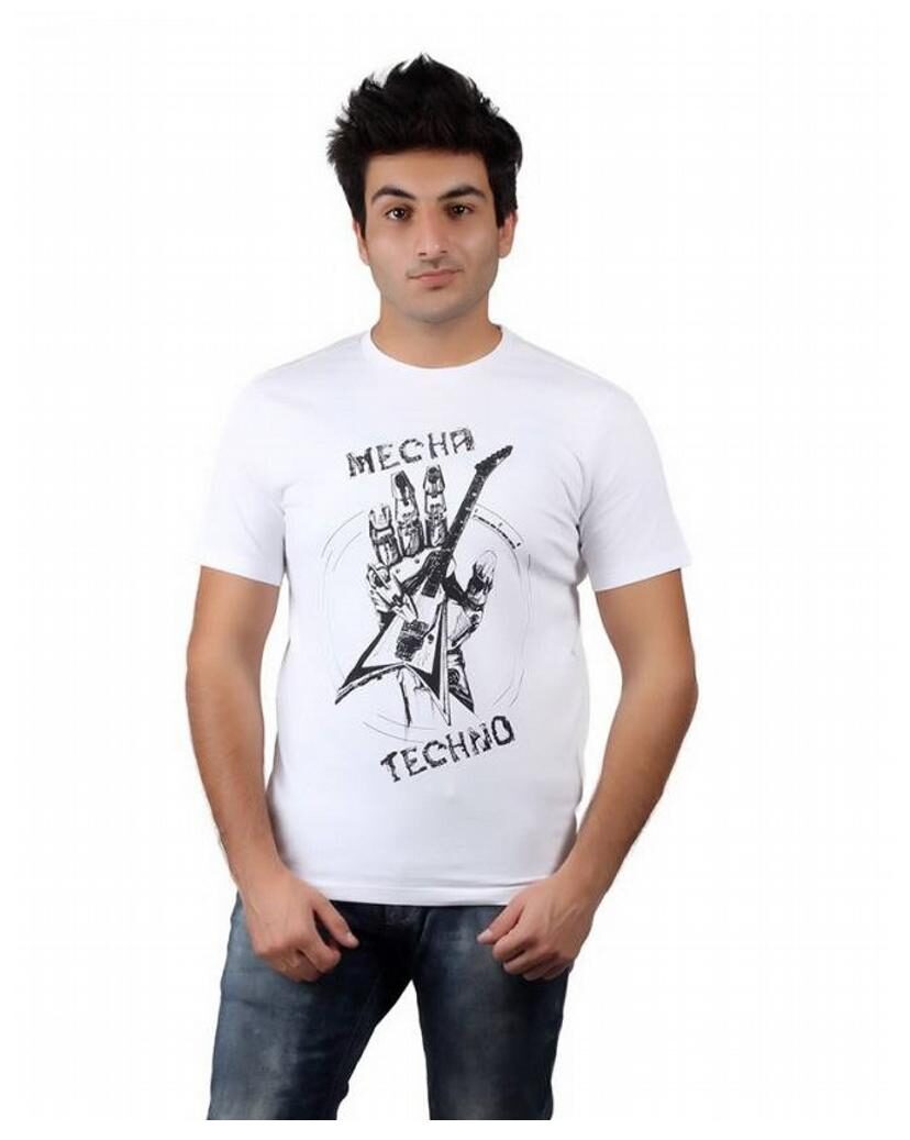 

Numero Uno Men White Slim fit Cotton Round neck T-Shirt - Pack Of 1
