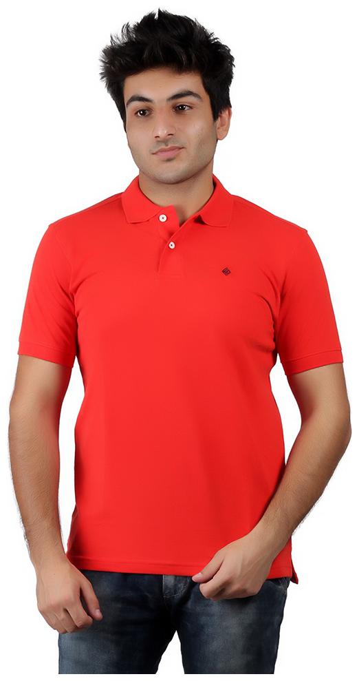 

Numero Uno Men Red Regular fit Cotton Polo collar T-Shirt - Pack Of 1