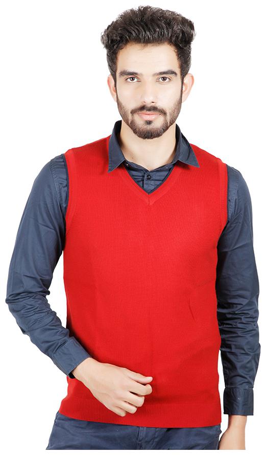 

Numero Uno Red Sleeveless Sweater