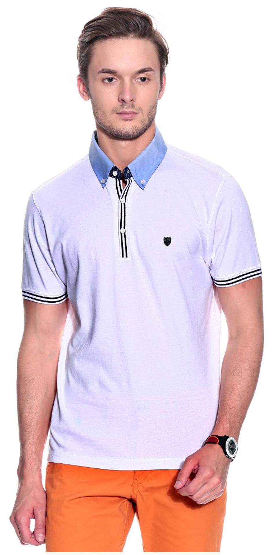 

Numero Uno Men White Loose fit Cotton Polo collar T-Shirt - Pack Of 1