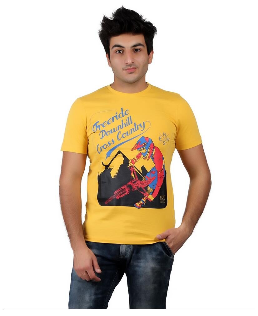

Numero Uno Men Yellow Loose fit Cotton Round neck T-Shirt - Pack Of 1