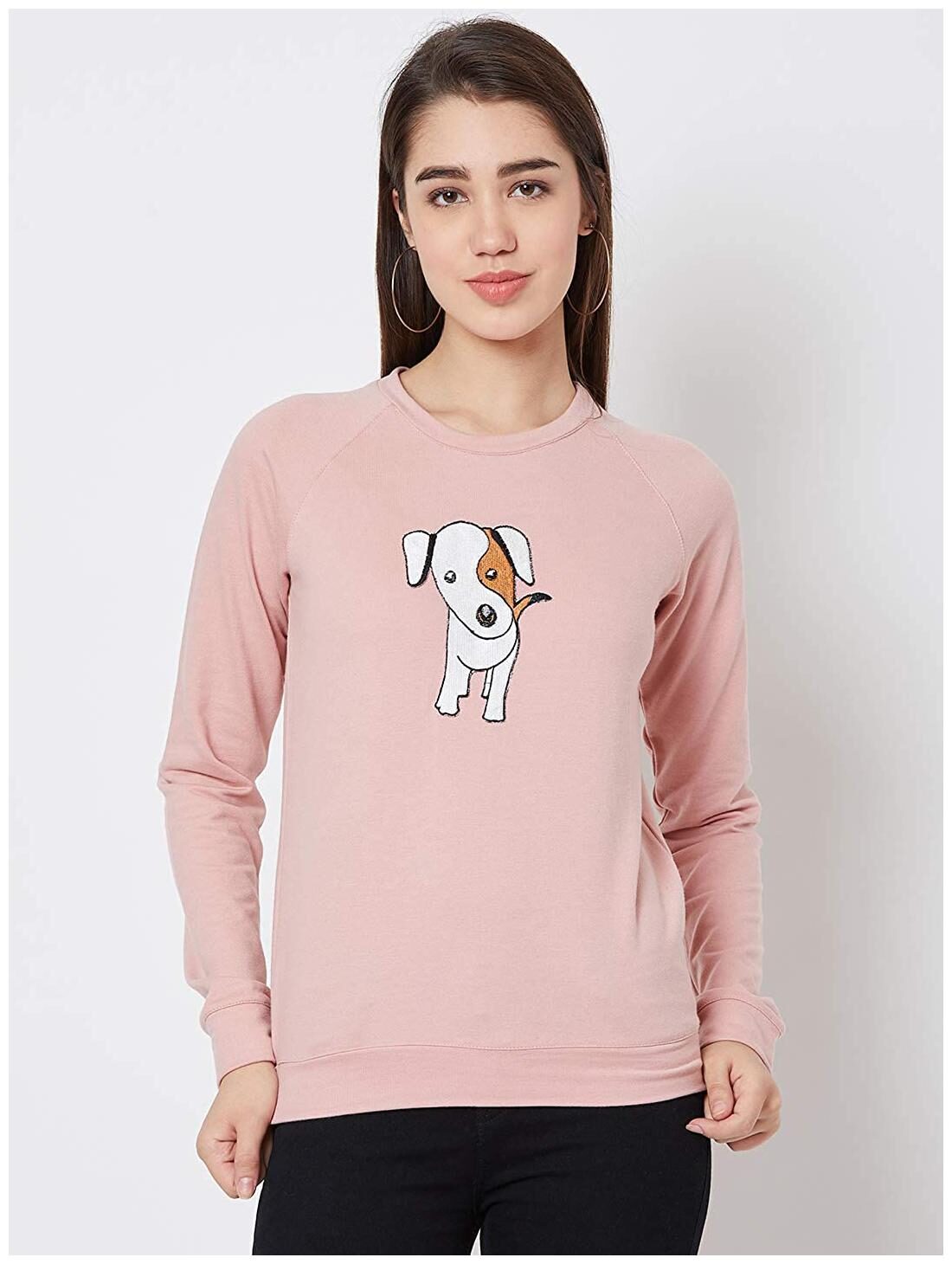 

NUN Women Printed Sweatshirt - Pink
