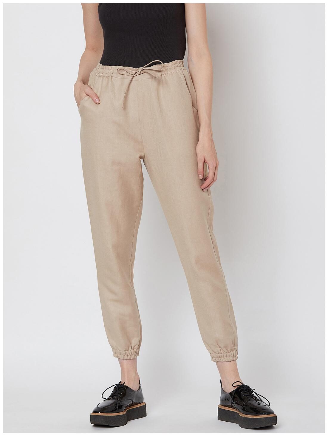 

NUN Women Beige Regular fit Jogger