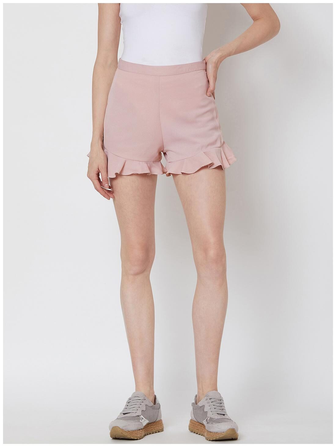 

NUN Women Solid Hot pants - Pink
