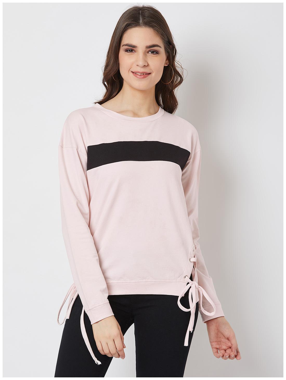

NUN Women Blended Sweatshirt Pink