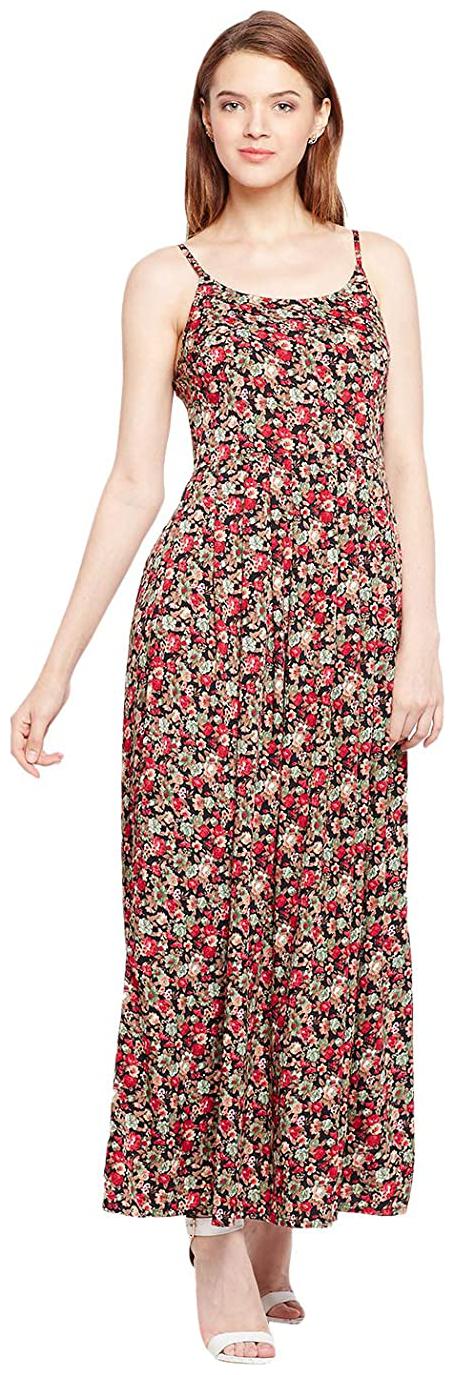 

NUN Multi Floral Maxi dress