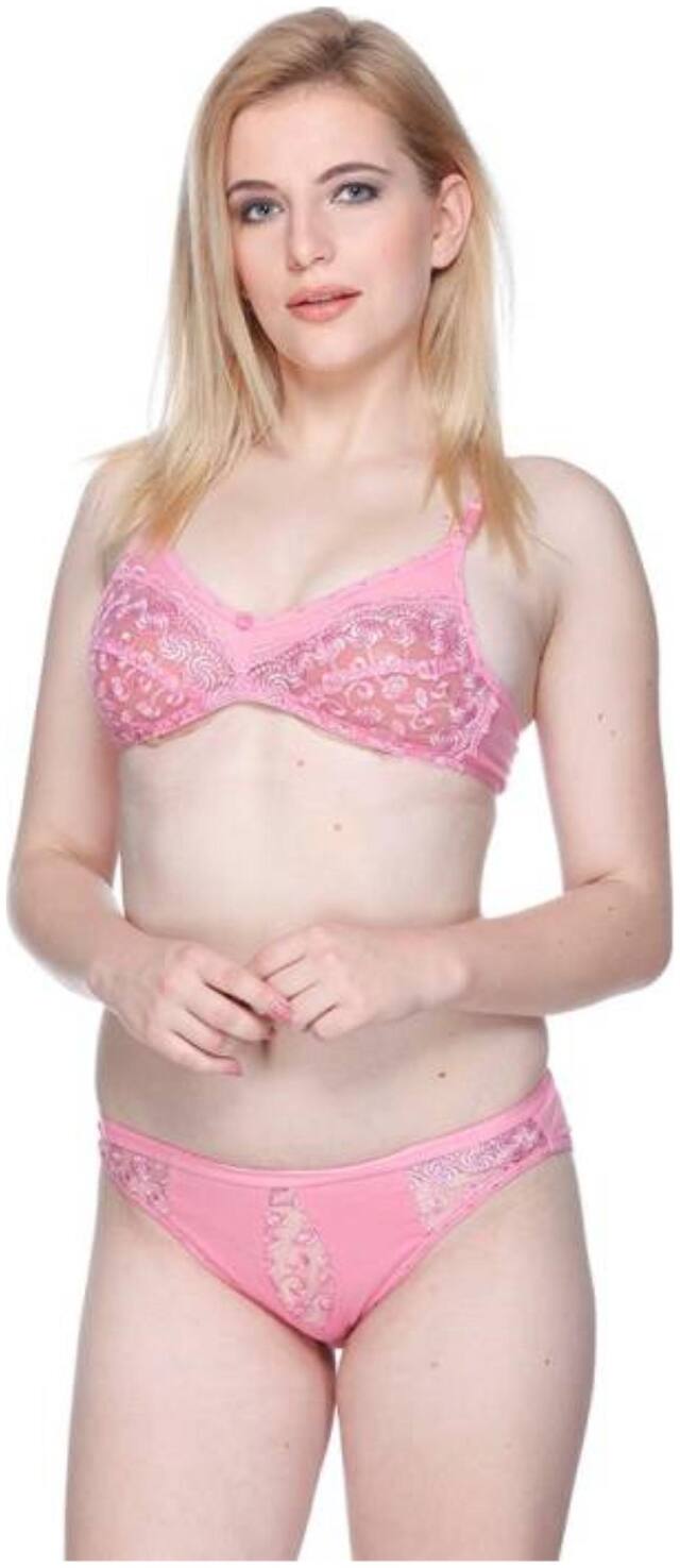 NutexSangini Solid Hipster Minimizer bra - 1 Lingerie Set