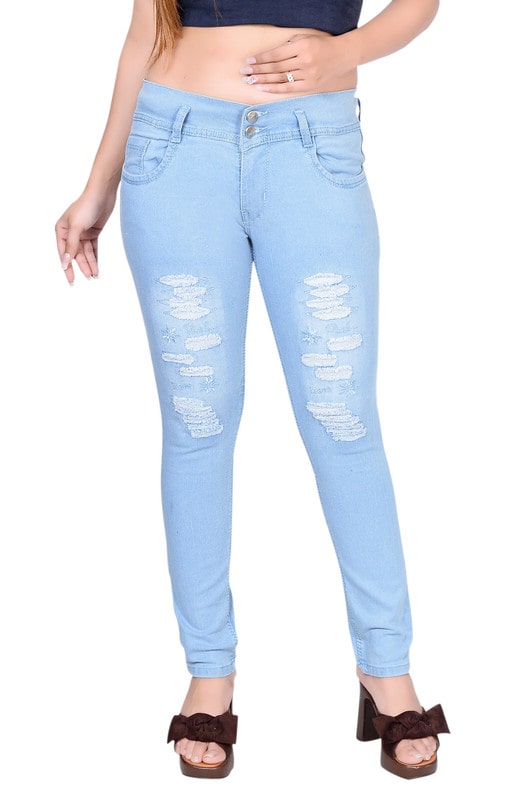 

O MINE Women Blue Slim fit Jeans