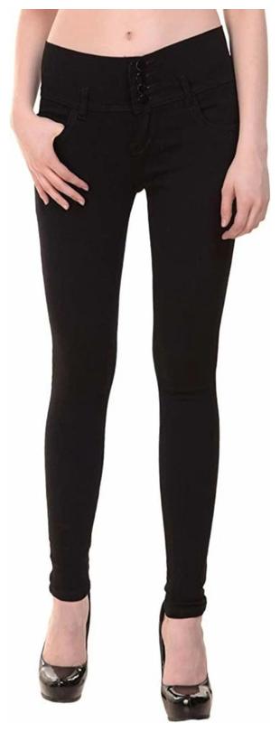 

O MINE Women Black Slim fit Jeans