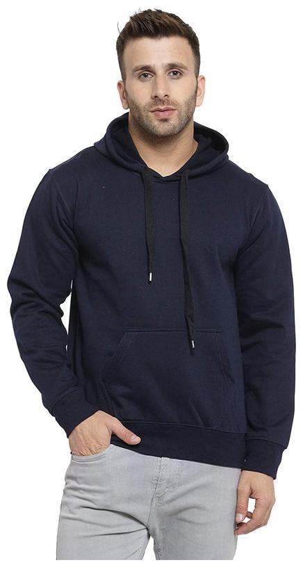 

oaks Dew Men Blue Hooded Hoodie