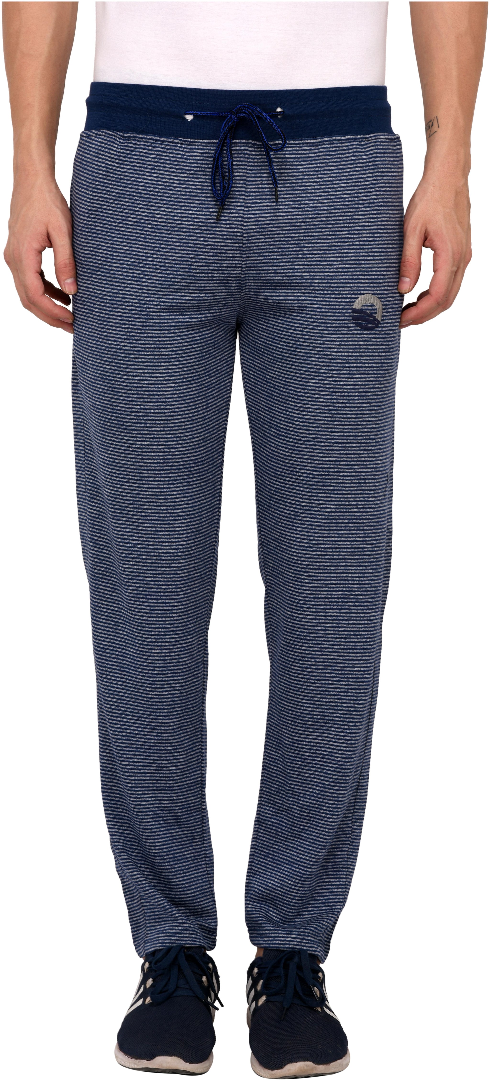 

Odoky Men Blue Solid Regular fit Track pants