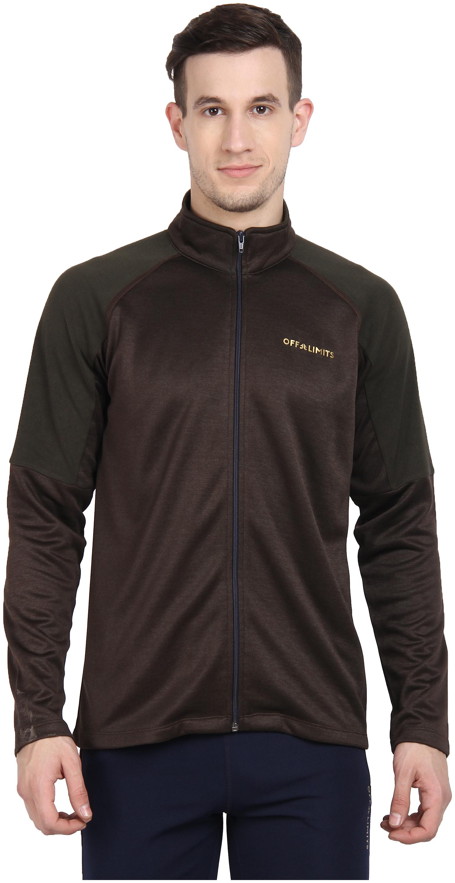

OFF LIMITS Men Solid Running Olive Jacket