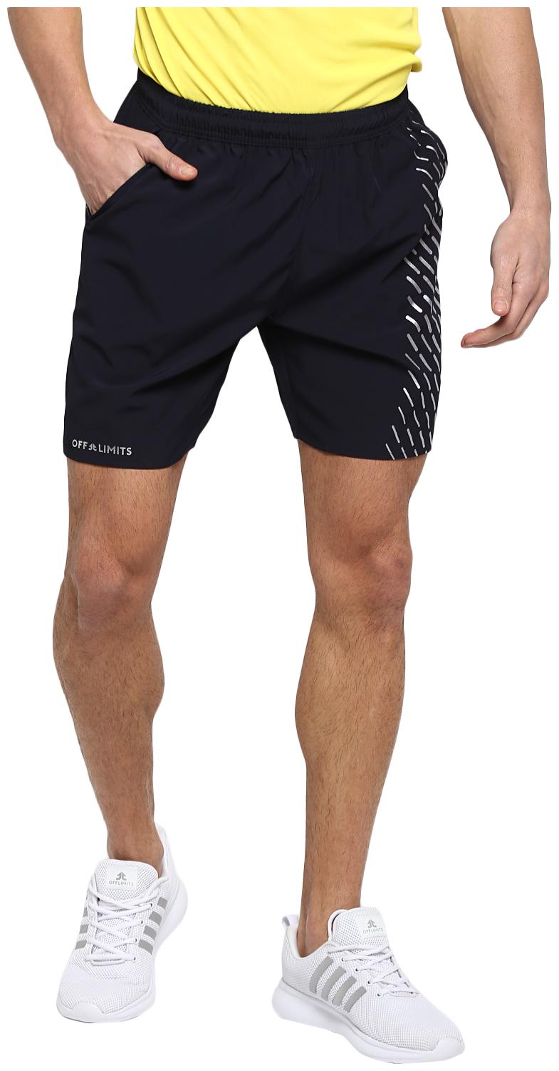 

Off Limits Men Navy Blue Regular Fit Regular Shorts