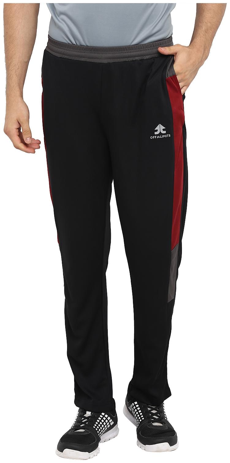 

Off Limits Men Black Solid Slim fit Track pants
