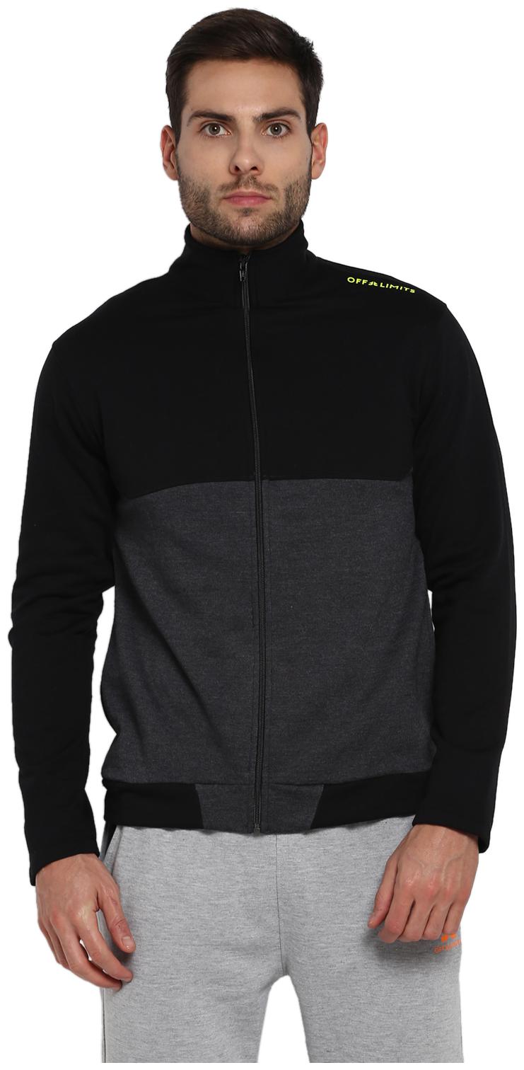 

Off Limits Men Black High neck Hoodie