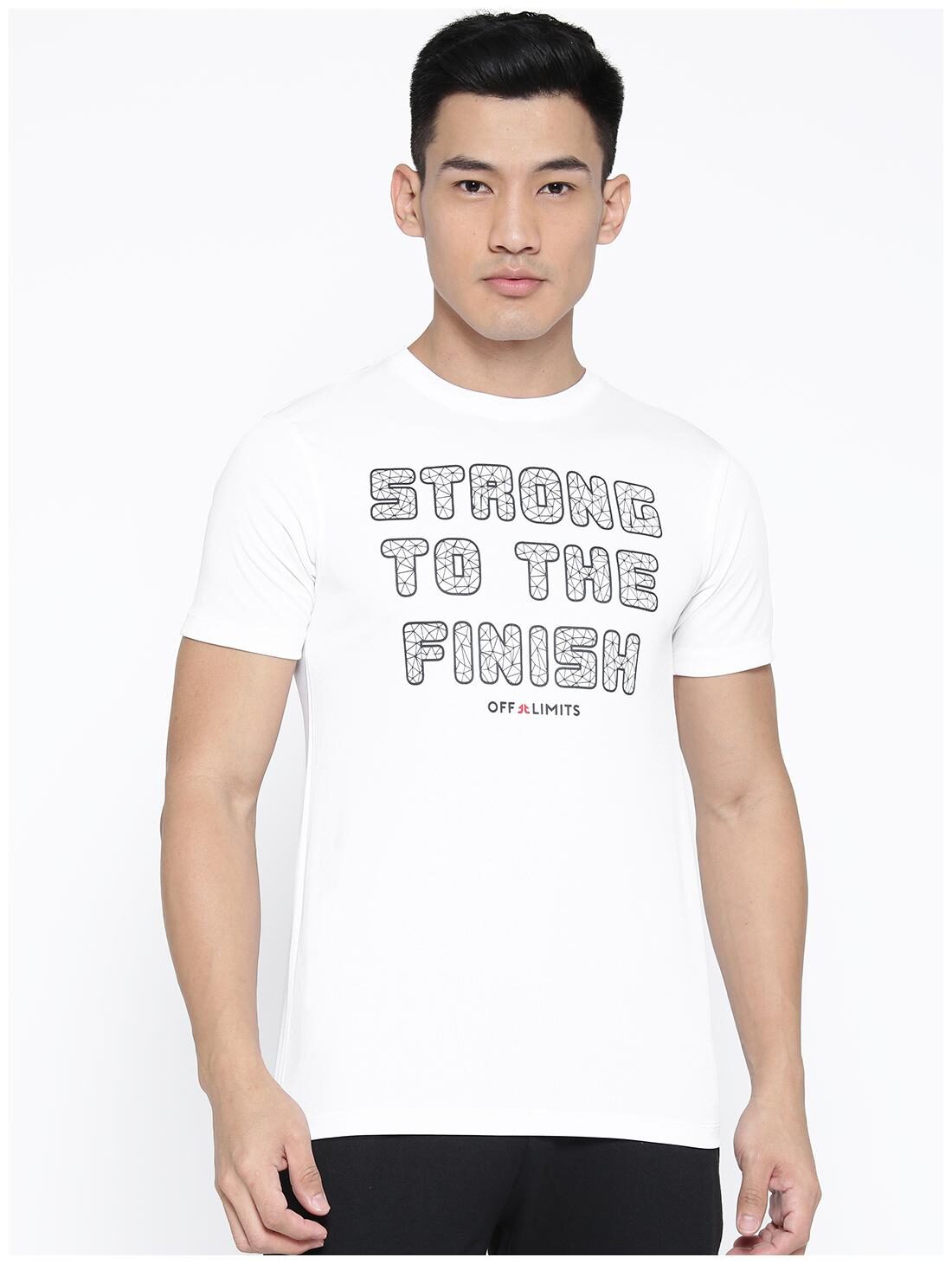 

Off Limits Men White Regular fit Polyester Round neck T-Shirt - Pack Of 1