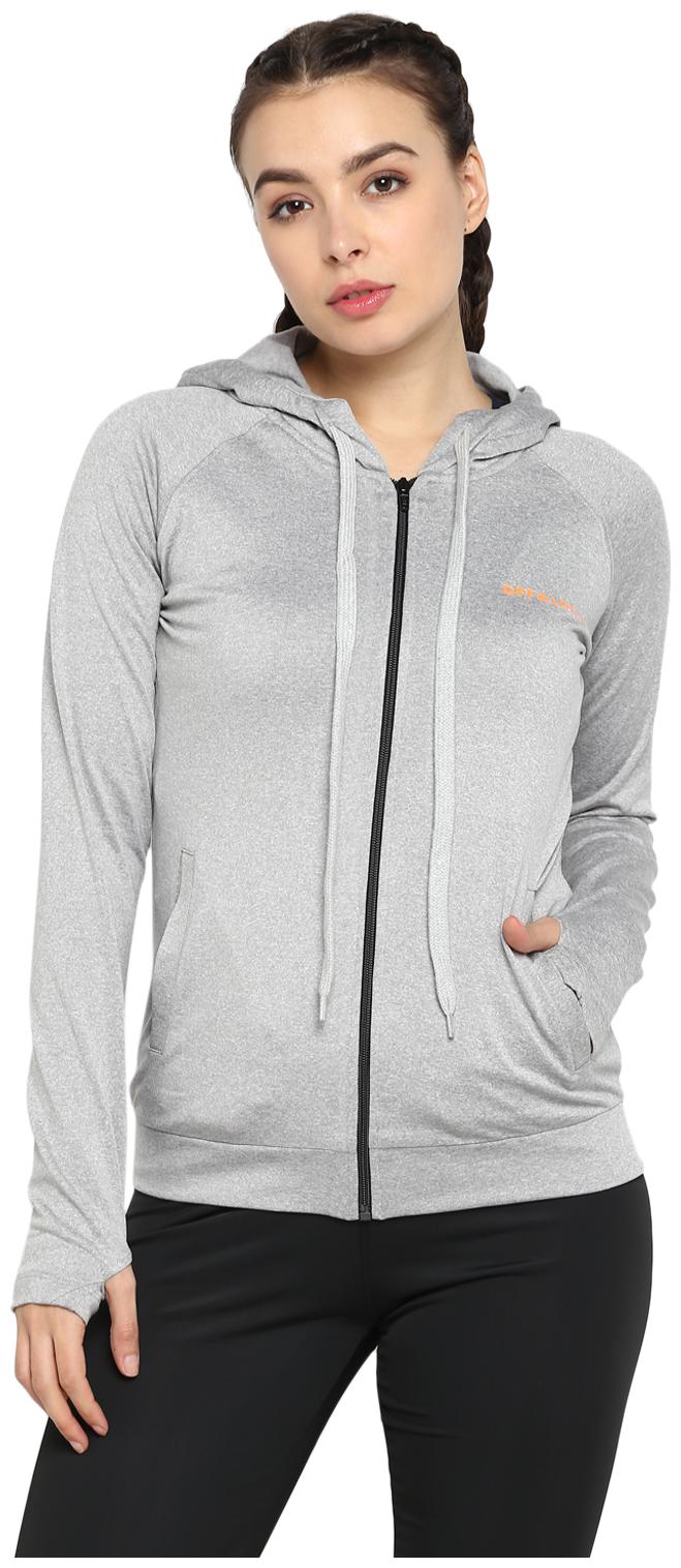 

Off Limits Women Solid Hoodie - Grey
