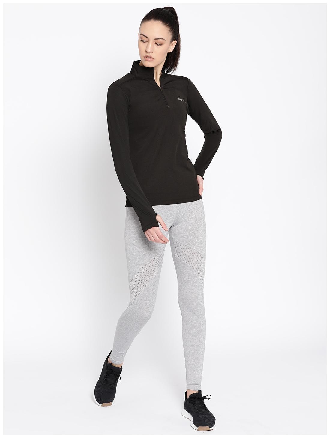 

Off Limits Women Solid Sports Jacket - Black