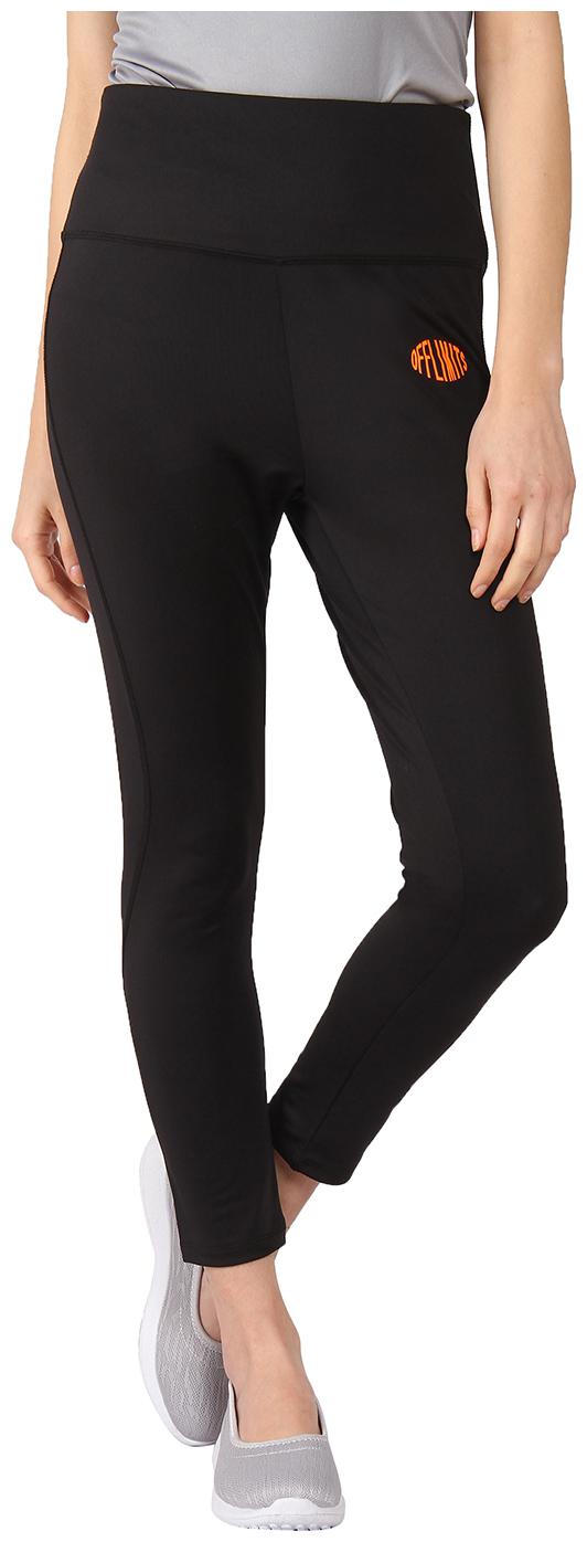 

Off Limits Women Slim fit Polyester Solid Track pants - Black