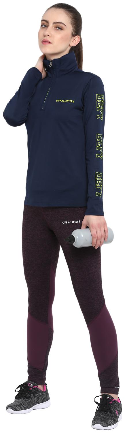 

Off Limits Women Solid Sports Jacket - Navy