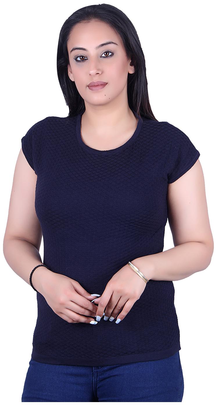 

Ogarti flat knitted 100 cotton ladies top