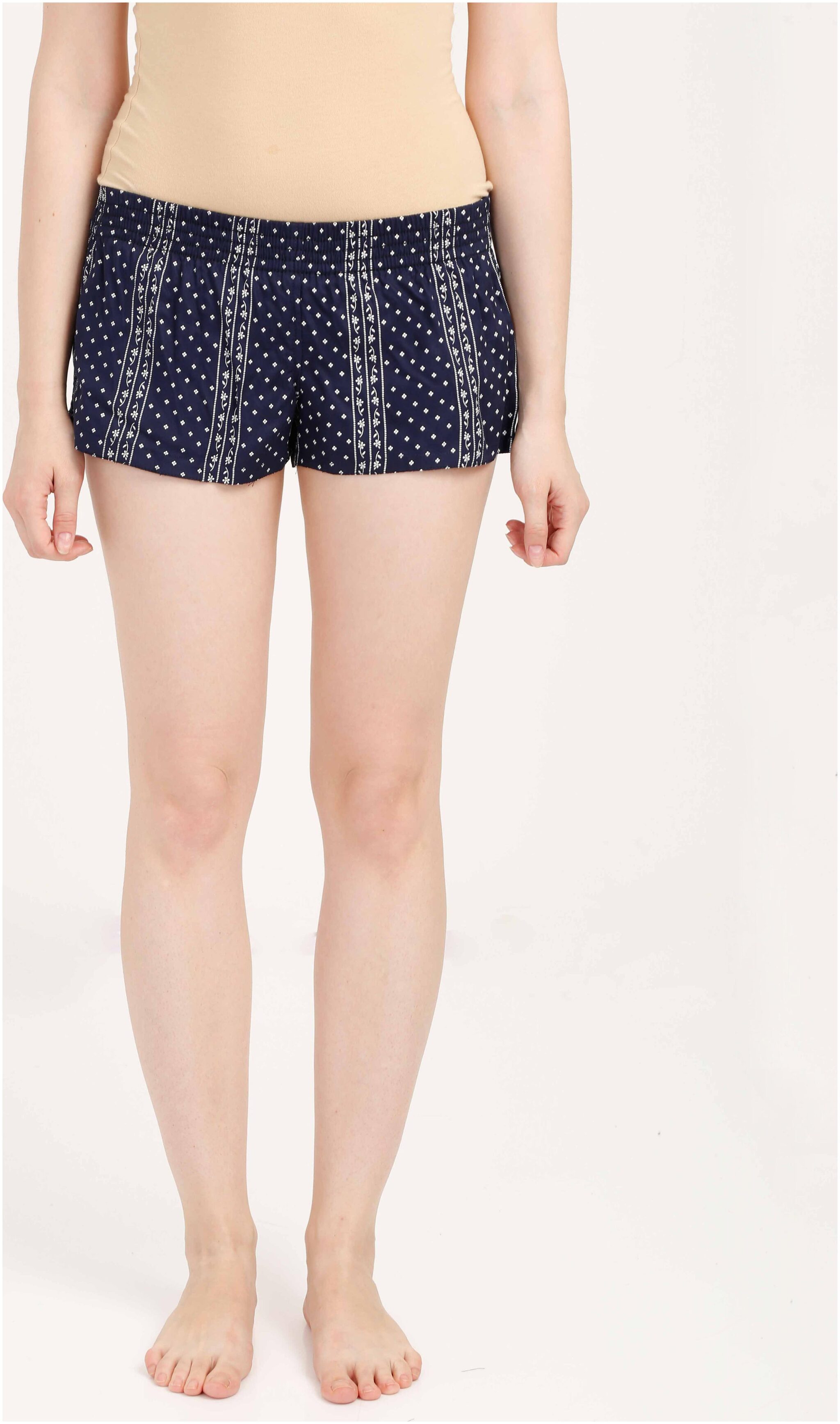 

Olli Women Printed Regular shorts - Blue