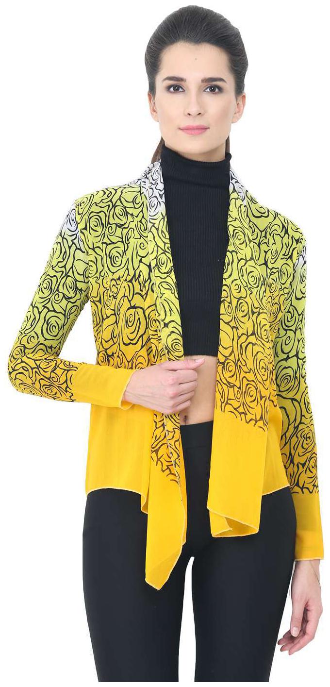 

Ombre printed Shrug