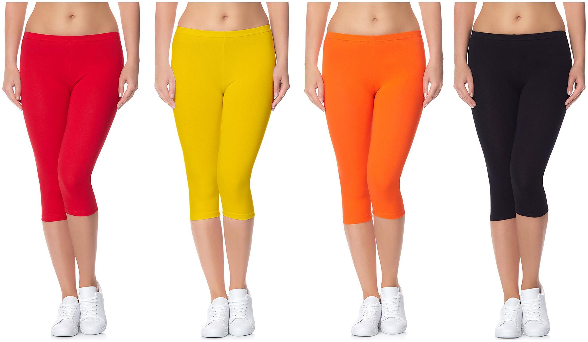 

OMIKKA Women Solid Regular capri - Multi