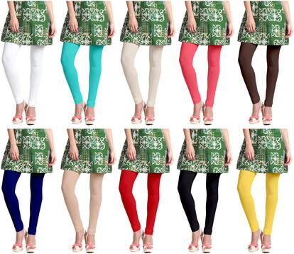 OMIKKA Cotton Churidar - Multi