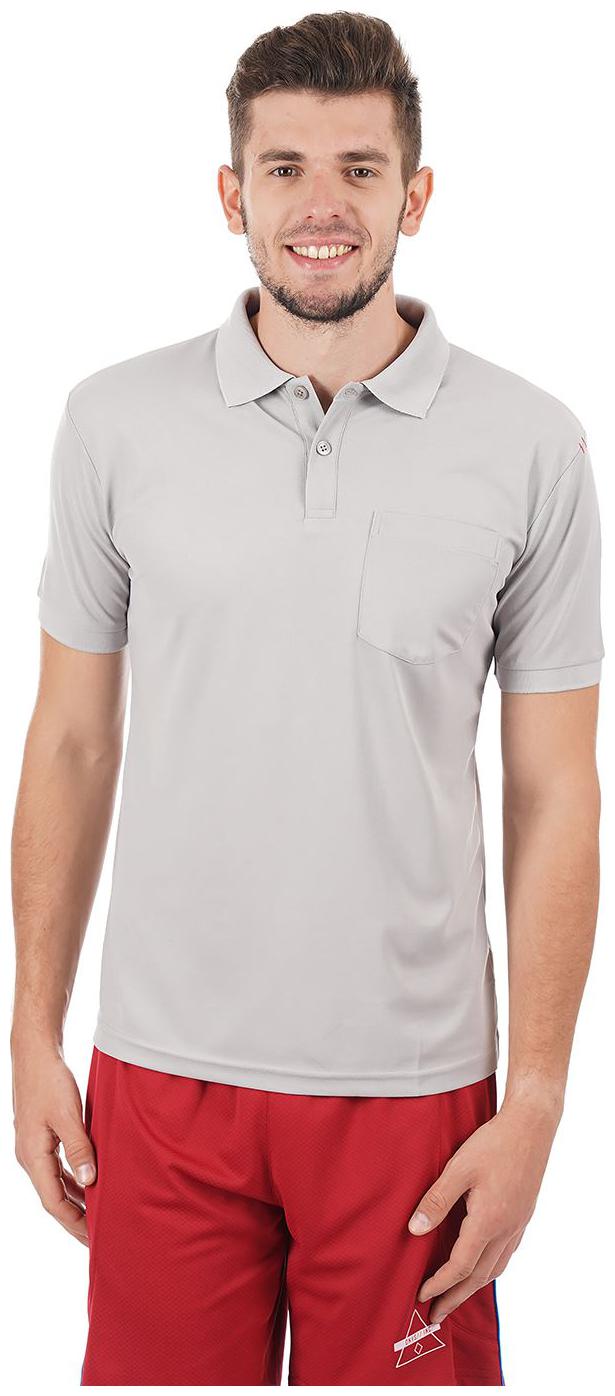 

On-Vers Men Grey Lightweight and Quick Dry Sports T-Shirt