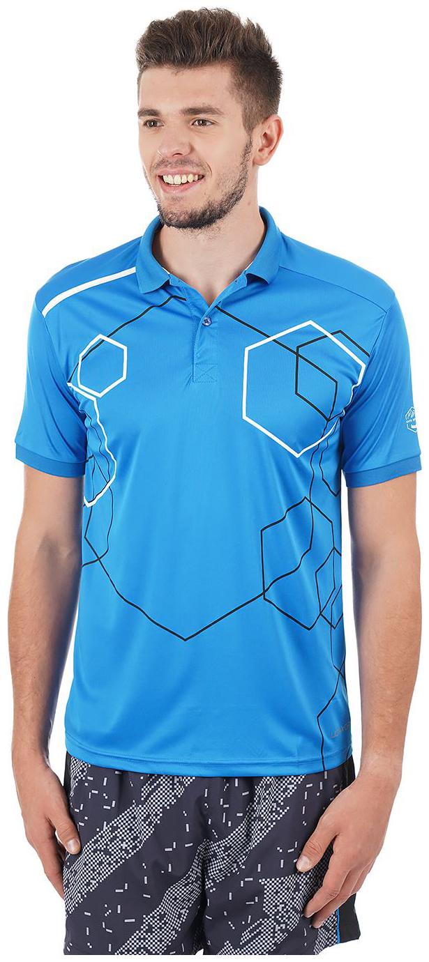 

On-Vers Men Blue Lightweight and Quick Dry Sports T-Shirt