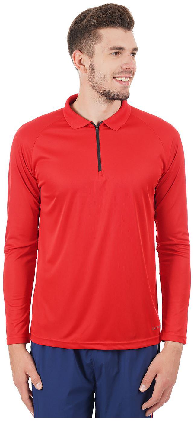 

On-Vers Men Red Lightweight and Quick Dry Sports T-Shirt