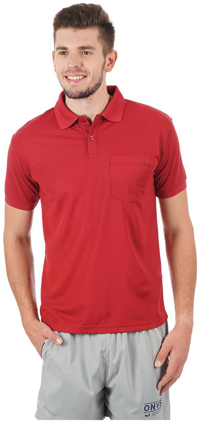 

On-Vers Men Maroon Lightweight and Quick Dry Sports T-Shirt