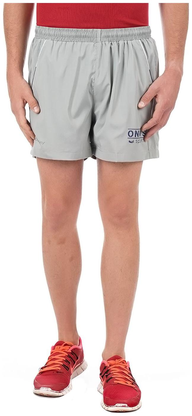 

On-Vers Men Grey Lightweight and Quick Dry Sports Short