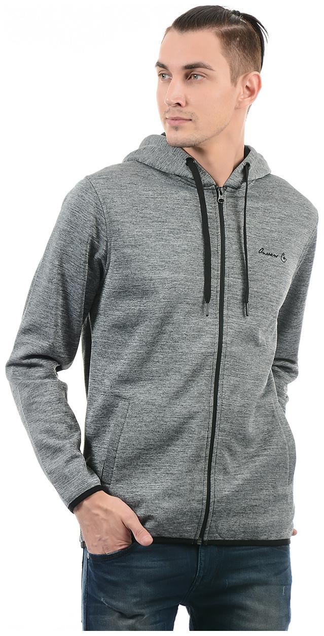 

On-Vers Men Solid Full Sleeve Sweatshirt