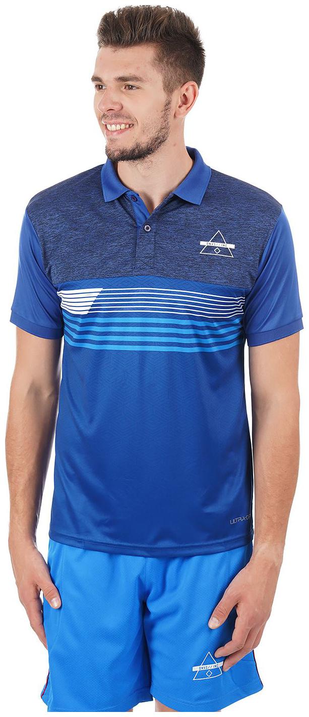 

On-Vers Men Navy Lightweight and Quick Dry Sports T-Shirt