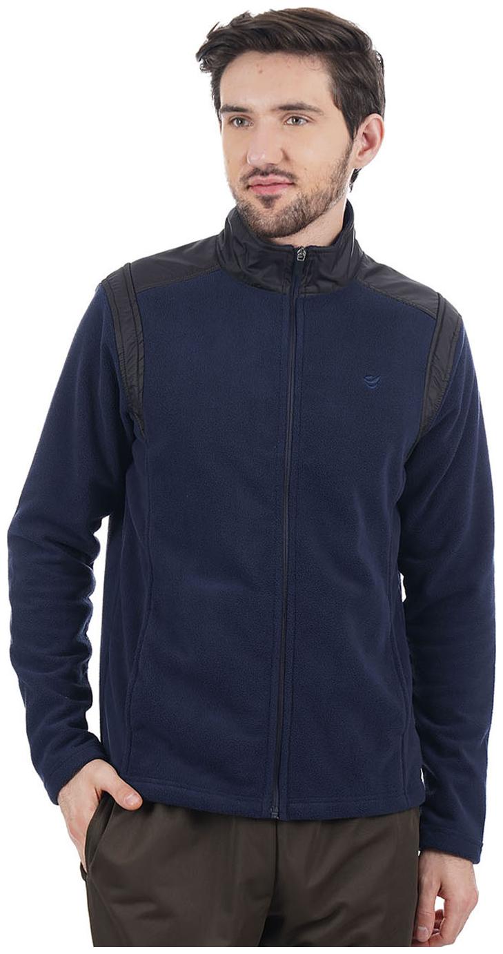 

On-Vers Men Blue Solid Quilted jacket