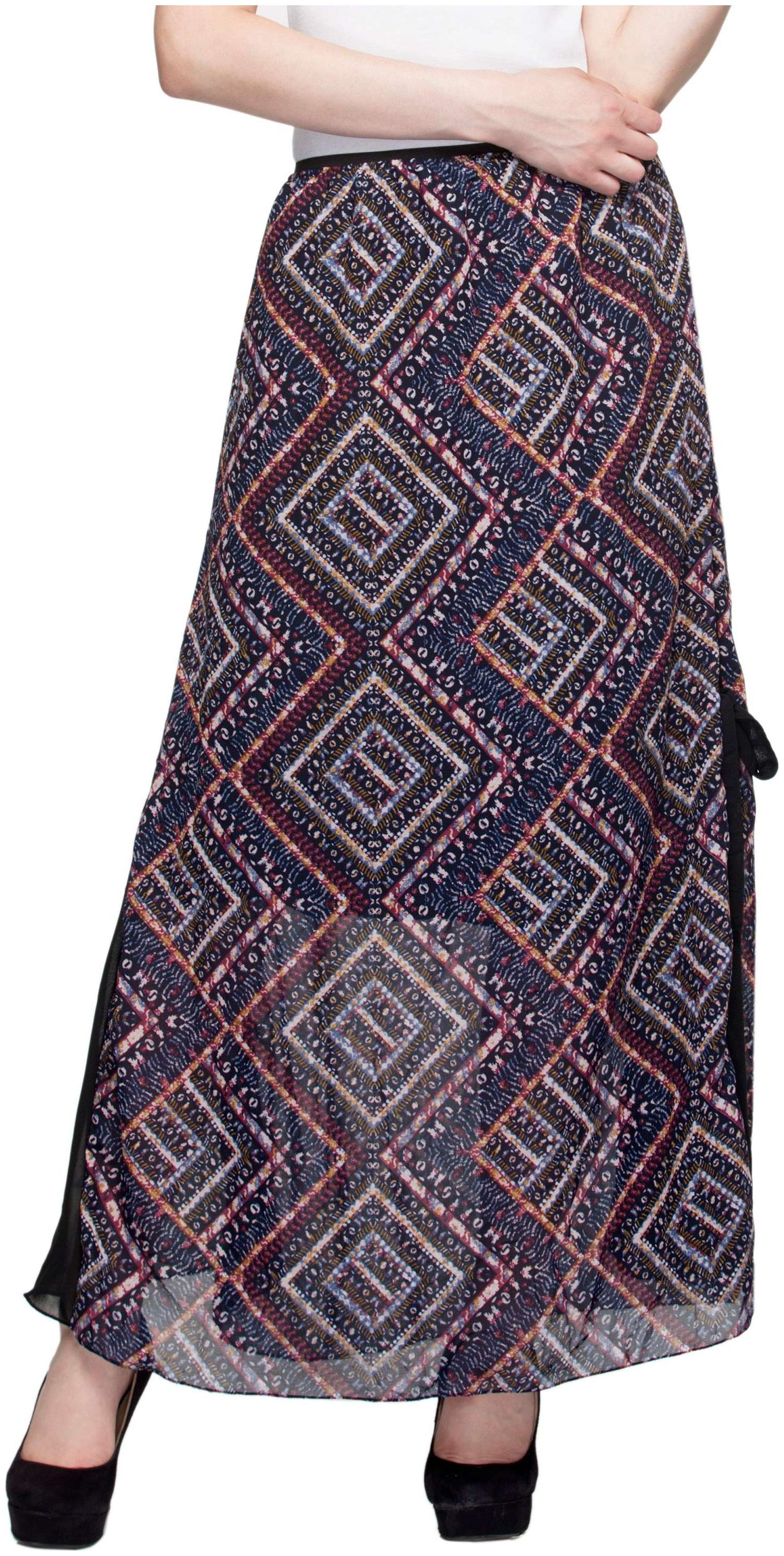 

One Femme Floral Flared skirt Maxi Skirt - Multi
