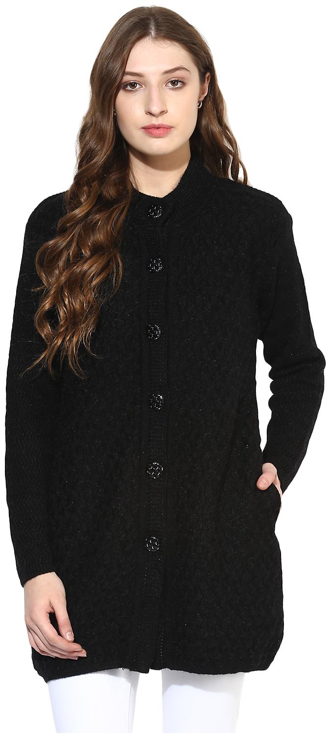 

One Femme Women Solid Regular top - Black