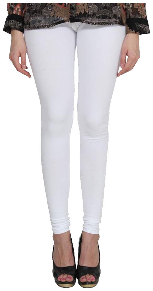 

Orion Apparel Cotton Churidar Strechable Leggings - White