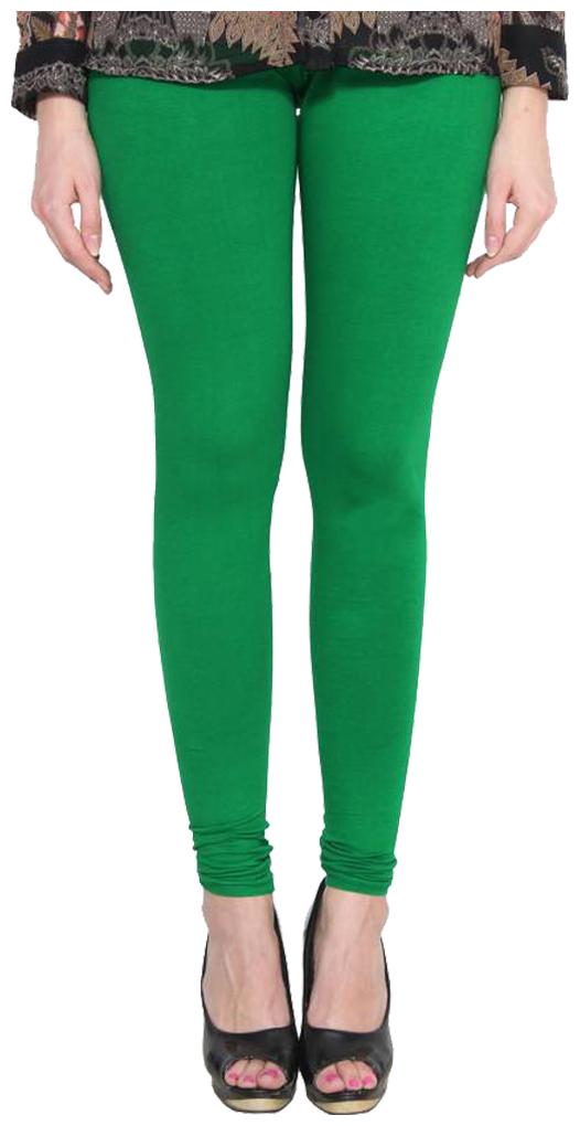 

Orion Apparel Cotton Churidar Strechable Leggings - Green