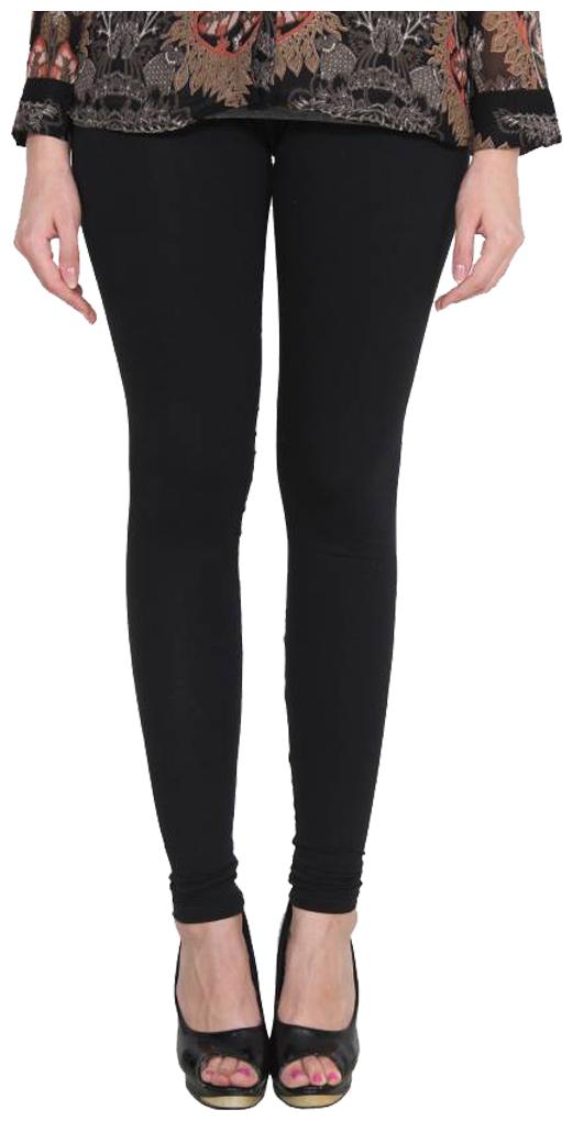 

Orion Apparel Cotton Churidar Strechable Leggings - Black
