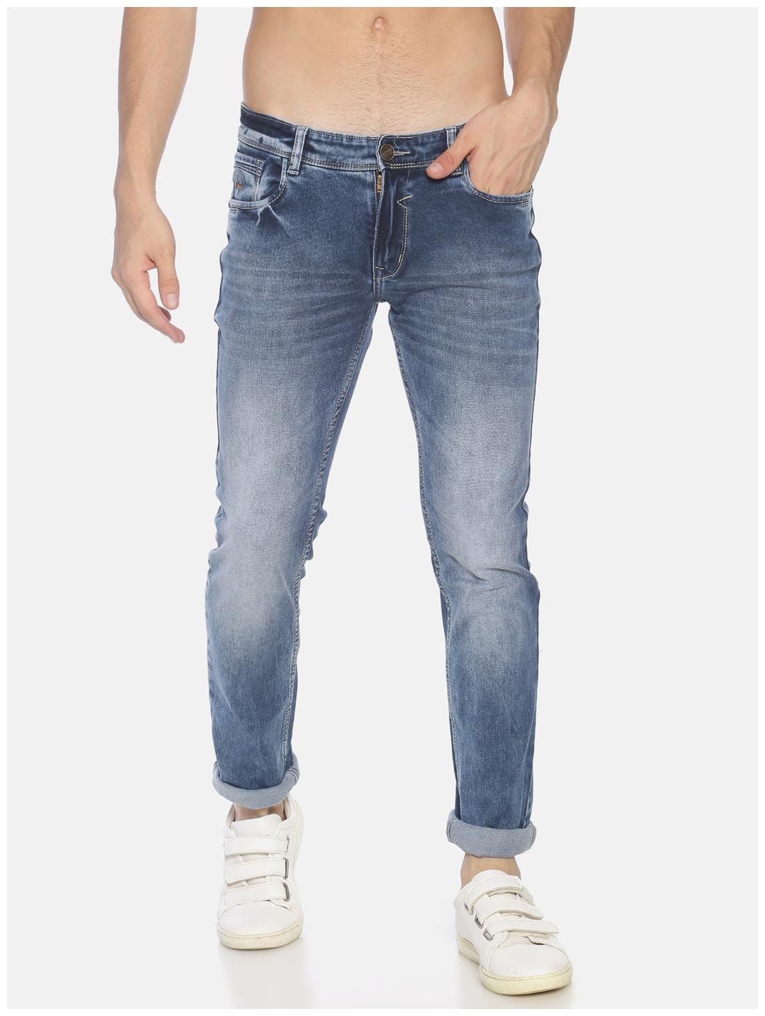 

OWEN HART Men Blue Skinny Fit Jeans