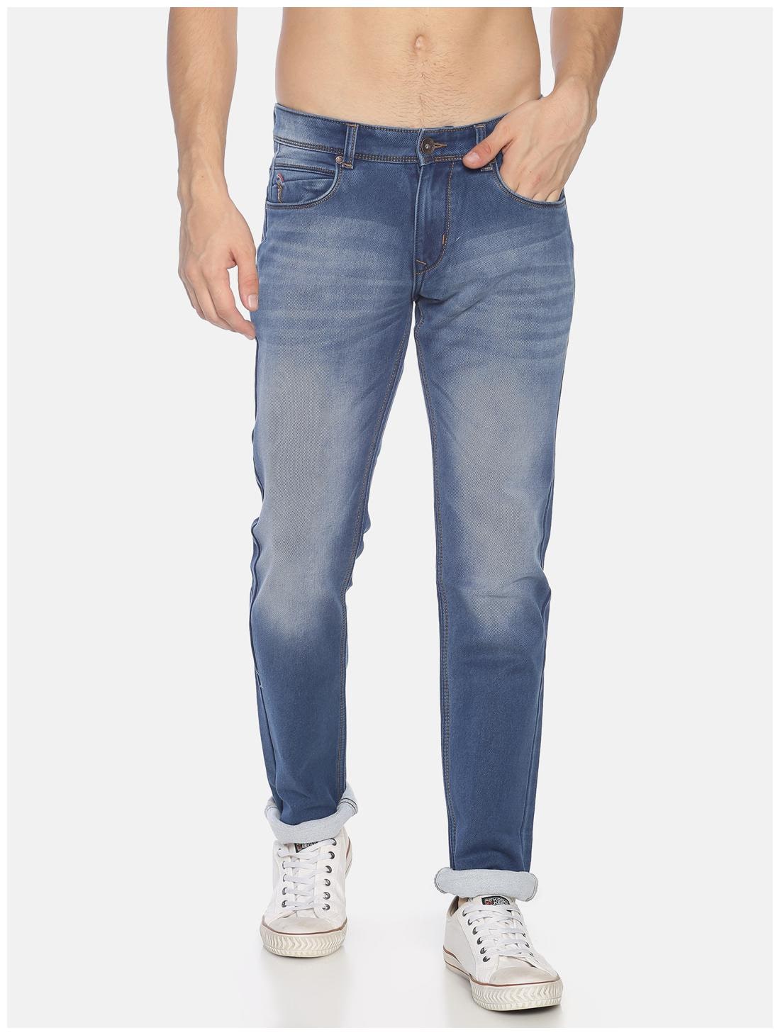 

OWEN HART Men Blue Slim Fit Jeans