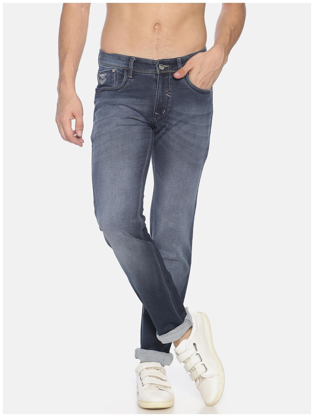 

OWEN HART Men Blue Slim Fit Jeans