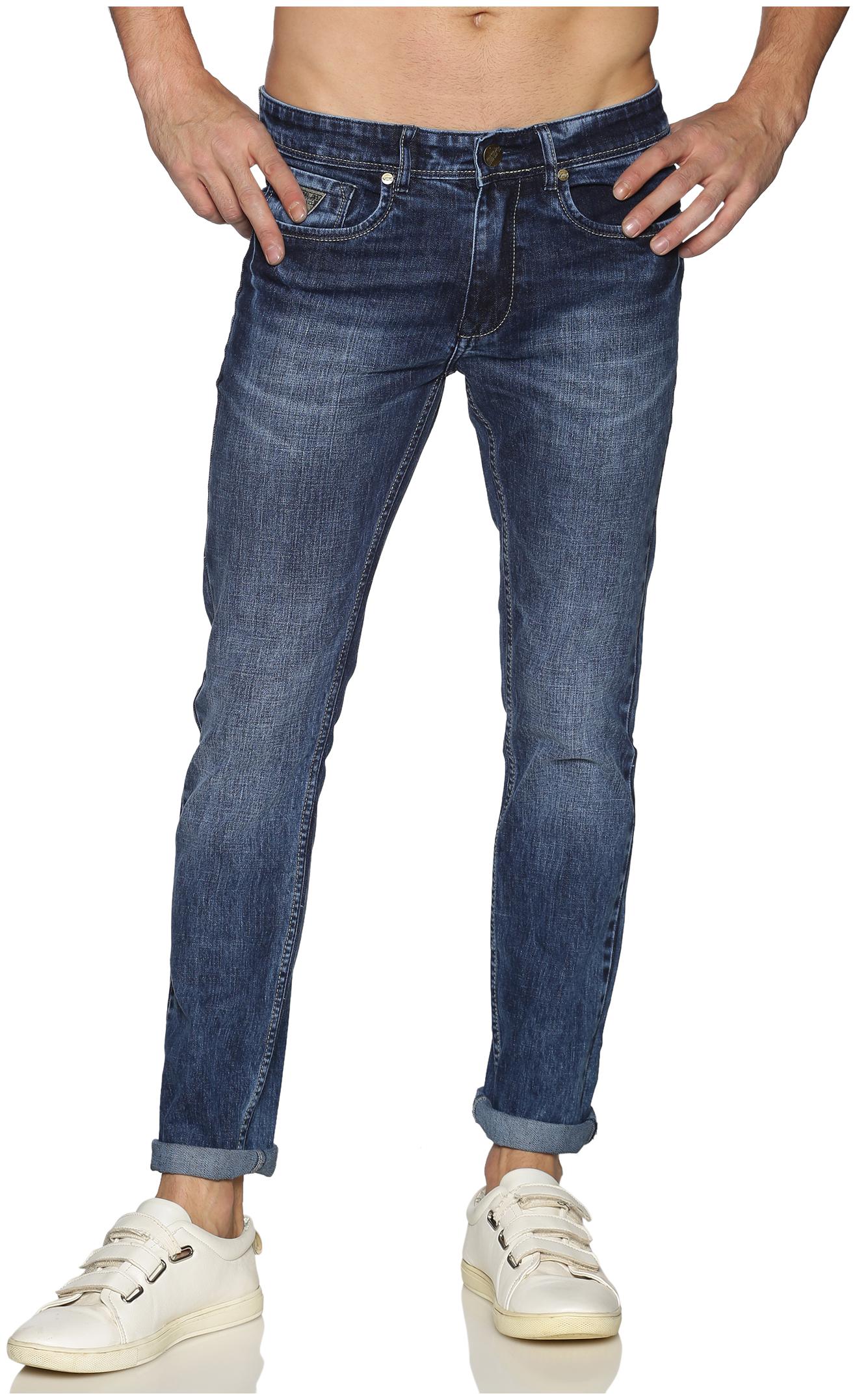 

OWEN HART Men Blue Skinny Fit Jeans