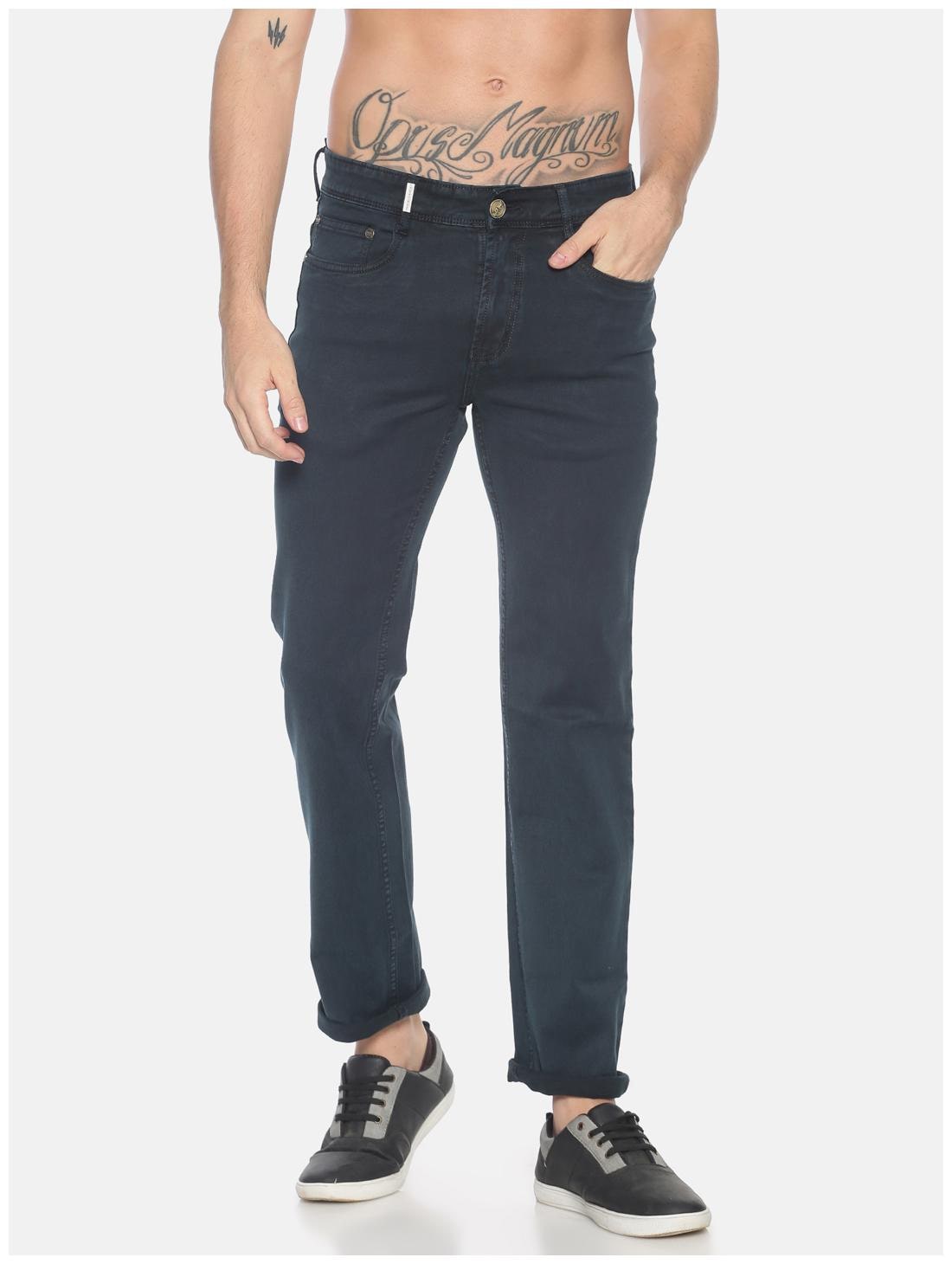 

OWEN HART Men Blue Straight Fit Jeans